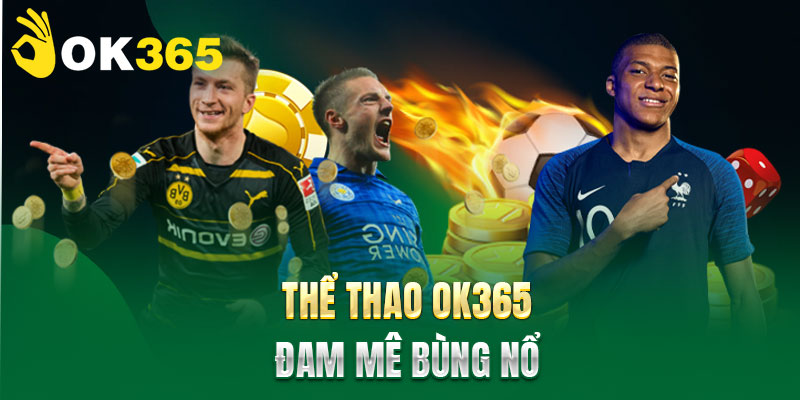 Thể thao OK365 - Đam mê bùng nổ